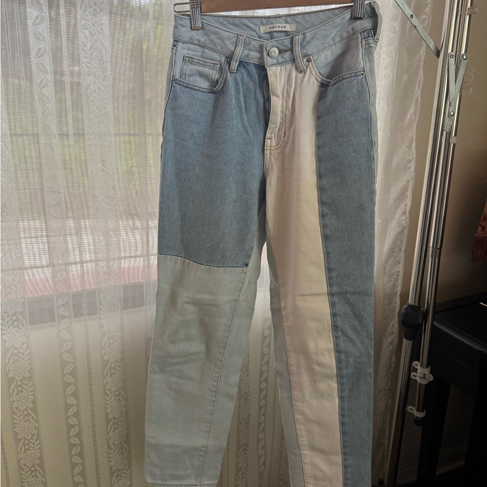 PacSun Two-Tone Denim Jeans